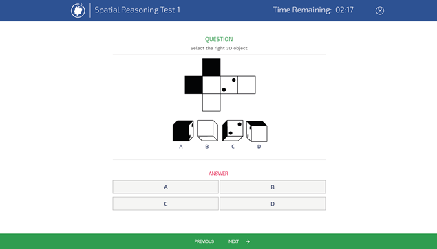 Spatial Reasoning Practice Test