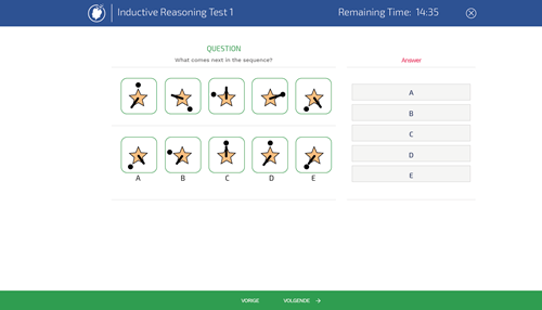 Inductive Reasoning free test